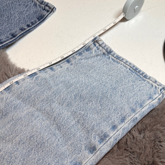 PacSun Two-Tone Blue Dad Jeans - Picture 6 of 6